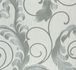 Marburg non-woven wallpaper vines silver grey metallic 1