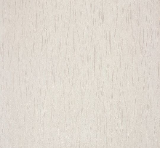 Non-woven wallpaper 55128 plain metallic white grey