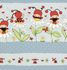 XXL-border Rasch Textil animals ladybugs blue white red 1