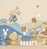 XXL-border kids Rasch Textil animals cream beige blue 1