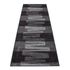 Via Veneto runner bridge carpet grey 80 cm width 1