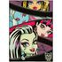 Carpet kids carpet Monsters High play carpet purple black 1