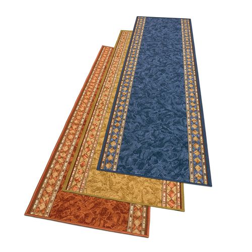 Runner Cheops 3 different colors border 67 cm / 26.38 '' width