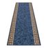 Runner Cheops 3 different colors border 67 cm / 26.38 '' width blue 