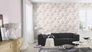 Room view Wallpaper textured plain Rasch Pure Vintage Non-Woven purple 448528 4