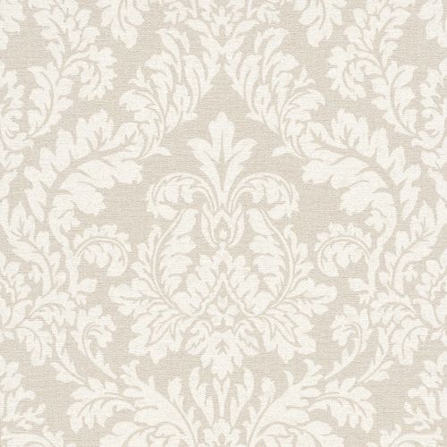 Wallpaper baroque ornament Rasch beige 449020