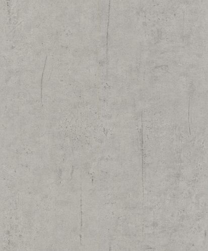 Wallpaper concrete stone Rasch Pure Vintage grey 475302