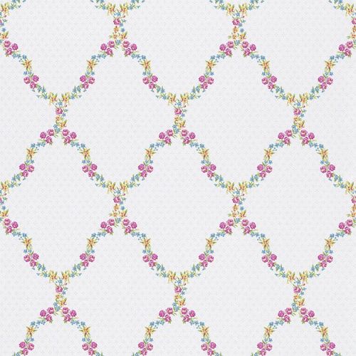 Wallpaper Rasch Textil nature pink yellow blue 285344