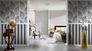 Wallpaper uni whitegrey blue livingwalls Bohemian Burlesque 3