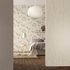 Wallpaper circle abstract white silver gold Marburg Wohnsinn 2