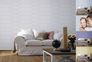 Wallpaper paintable design white Patent Decor 3D 9430 3