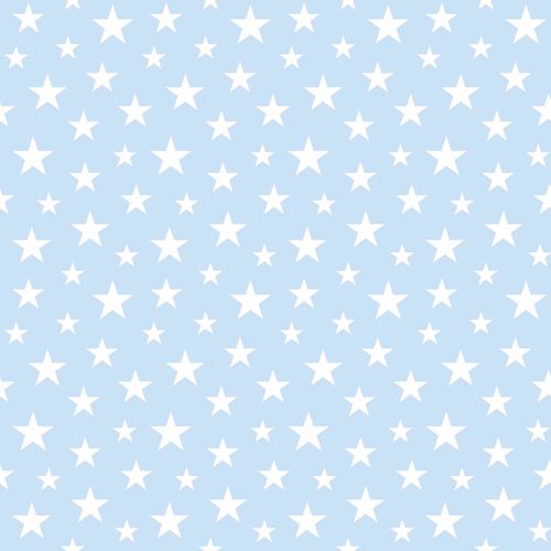 wallpaper non-woven stars blue white 138729