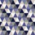 wallpaper non-woven triangle blue white beige 138716 1