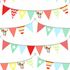 wallpaper non-woven kids white blue green 138717 1