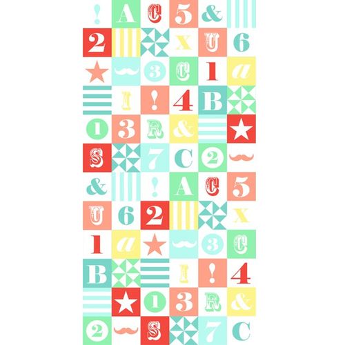 XXL wallpaper kids yellow red green 158702