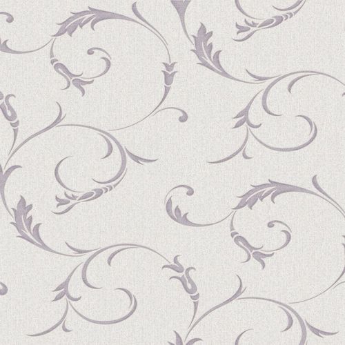 Wallpaper floral beige purple Graham & Brown Midas 20-729
