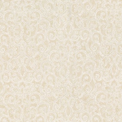 Non-woven wallpaper beige cream ornament Marburg 56148