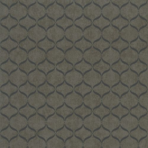 Non-woven wallpaper grey silver graphic Marburg 56142