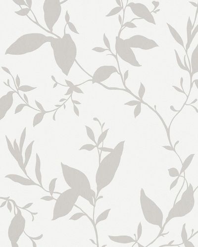 Non-woven wallpaper white floral Marburg 56403