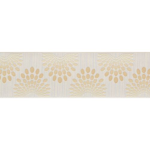 Wallpaper border cream white graphic Marburg 56754