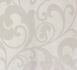 Non-woven wallpaper white cream flower Marburg 56809 1