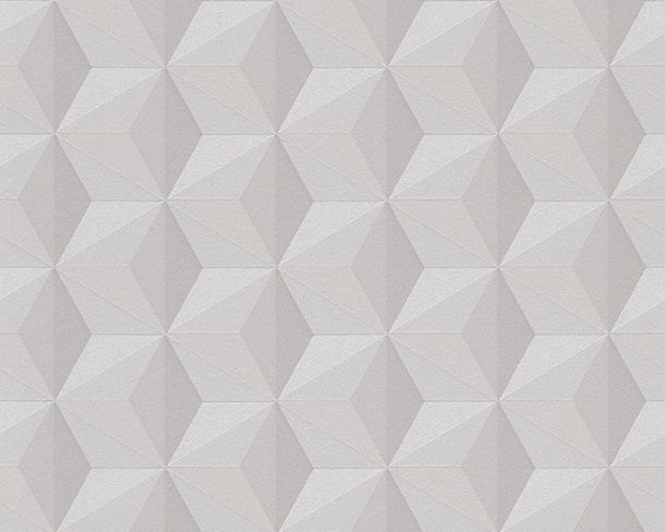 Wallpaper grey graphic AS Creation 96255-1