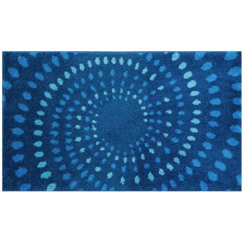 Product picture bath carpet blue white Grafisch Mauritius Schöner Wohnen in diff. sizes