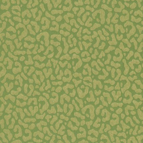 Non-woven wallpaper green gold graphic Cassata Rasch Textil 077369