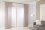 Curtain brown semi-transparent 60x245 5802-62 1