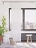 Curtain plain white semi-transparent 60x245 5802-00 1