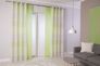 Curtain plain green semi-transparent 60x245 5802-24 5