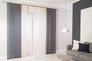 Curtain plain purple semi-transparent 60x245 5802-79 2