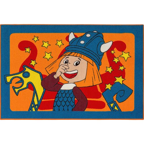 Kids rug Wickie play carpet Kinder fun carpet colourful 95x133 cm