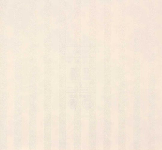 Wallpaper Rasch Trianon stripes white silver 515312