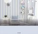 Wallpaper cream blue stripes AS Creation 3140-24 5