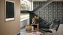 Room Picture Wallpaper Central Park uni brown Erismann 5954-13 2