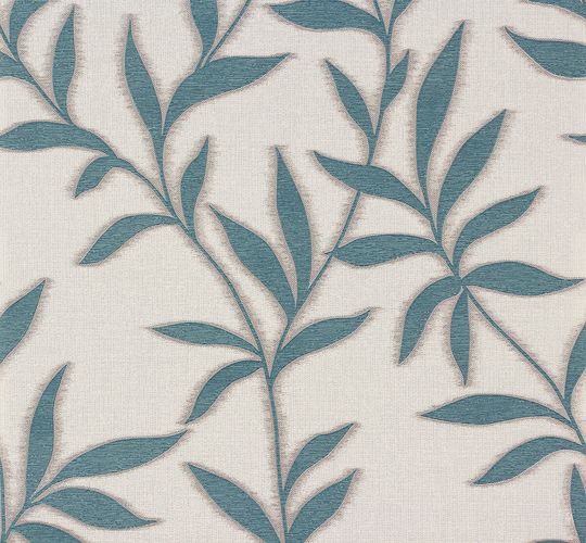 Product Picture Non-woven wallpaper white blue vine Voyage Erismann 6980-19