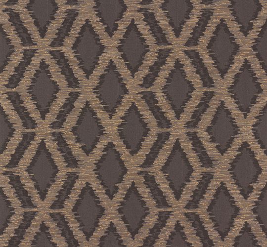 Product Picture Non-woven wallpaper grey copper graphics Voyage Erismann 6977-37