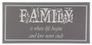 Picture Canvas familiy grey white 33x70cm 1