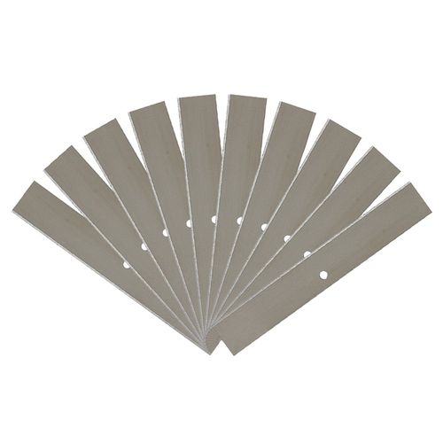 10 Replacement Blades for Heavy Duty Wallpaper Stripper Remover Rug Scraper 4“