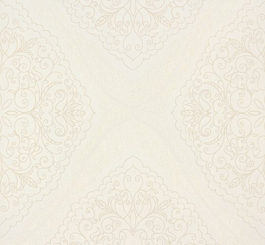 Wallpaper Zuhause Wohnen Marburg cream ornament 57103