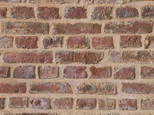 Wallpaper brick look red brown 30219-1