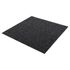 Side view Carpet tile carpet plate Teppich-flooring themselves lying Diva black 50x50cm 5