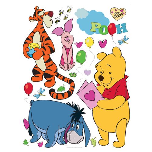 Wall Sticker Decoration Disney Winnie the Pooh 65x85cm