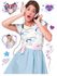 Wall Sticker Decoration 2 items Disney Violetta 65x85cm 2