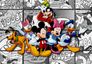 Photo wallpaper Disney Mickey Mouse Minnie Mouse Goofy | paper non woven Des-38 1