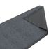 dirt barrier rug basic clean grey 120 cm width 1
