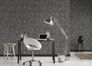 Room Wallpaper stone bricks AS Creation grey black 30682-2 3