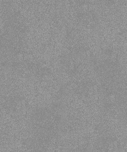 Wallpaper plain metallic shine silver non-woven Marburg La Veneziana 3 57917