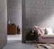 Room Wallpaper texture pattern grey taupe Marburg Nabucco non-woven 58007 2